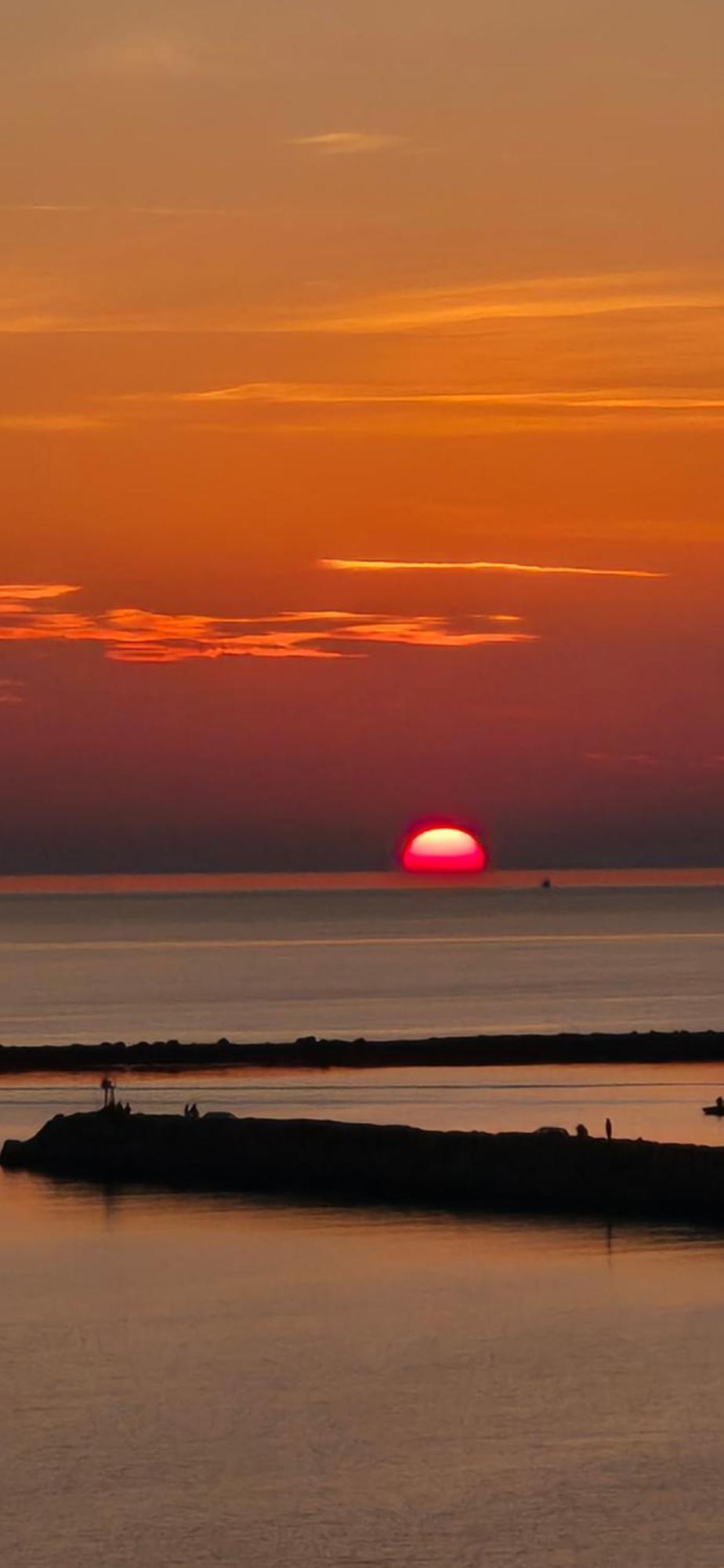 Sunset Apartment Shëngjin Eksteriør billede